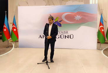 Nərimanov rayonunda 27 Sentyabr – Anım günündə şəhidlərin əziz xatirəsi anılıb.