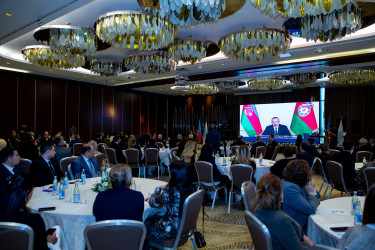 Nərimanov rayonunda Zəfər günü qeyd olunub.