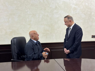 Nərimanov Rayon İcra Hakimiyyətinin başçısı Elgin Həbibullayev tərəfindən keçirilən vətəndaş qəbulları