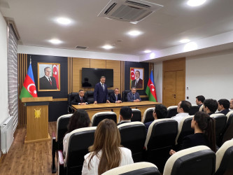 Nərimanov rayonunda 1 oktyabr –  Prokurorluq işçilərinin peşə bayramı günü qeyd olunub.
