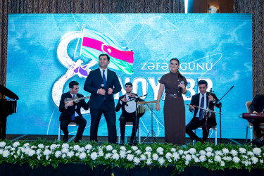 Nərimanov rayonunda Zəfər günü qeyd olunub.