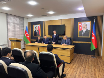 Nərimanov rayonunda 1 oktyabr –  Prokurorluq işçilərinin peşə bayramı günü qeyd olunub.