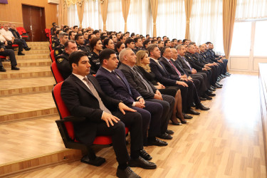 Nərimanov rayonunda 2 İyul – Azərbaycan Polisi Günü qeyd olunub.