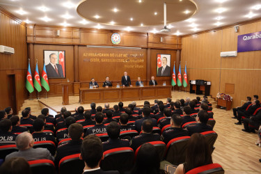 Nərimanov rayonunda 2 İyul – Azərbaycan Polisi Günü qeyd olunub.