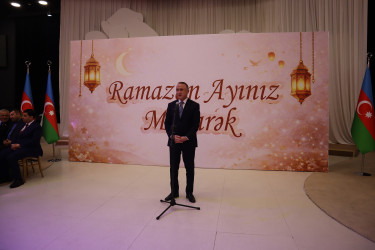 Nərimanov rayonunda iftar süfrəsi təşkil olunub.