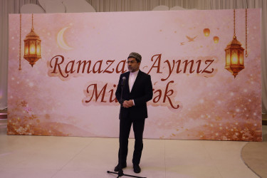 Nərimanov rayonunda iftar süfrəsi təşkil olunub.