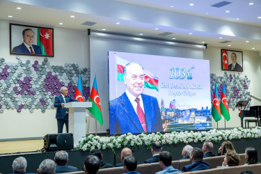 Nərimanov rayonunda Ulu Öndər Heydər Əliyevə həsr olunmuş tədbir keçirilib.