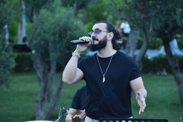 Nərimanov rayonunda sakinlər üçün açıq hava şənlikləri təşkil olunur.