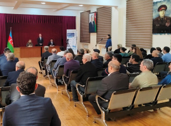Nərimanov rayonunda sakinlərlə növbəti səyyar qəbul görüşü baş tutub.