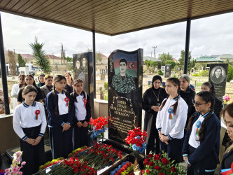 Vətən Müharibəsi şəhidi Ziyad Muradovun əziz xatirəsi yad edilib.