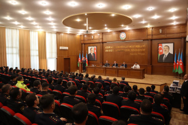 Nərimanov rayonunda 2 İyul – Azərbaycan Polisi Günü qeyd olunub.