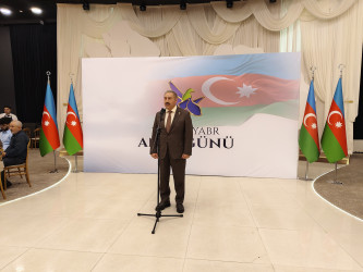 Nərimanov rayonunda 27 Sentyabr – Anım günündə şəhidlərin əziz xatirəsi anılıb.