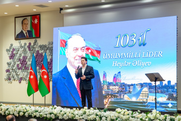 Nərimanov rayonunda Ulu Öndər Heydər Əliyevə həsr olunmuş tədbir keçirilib.