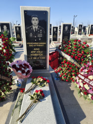 30 yaşı tamam olan Vətən Müharibəsi Qəhrəmanı, baş-leytenant, şəhid Azad Hümbətovun əziz xatirəsi yad edilib.