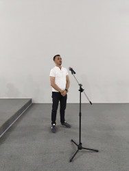 Nərimanov Rayon İcra Hakimiyyətinin başçısı Elgin Həbibullayev sakinlərlə görüşüb.