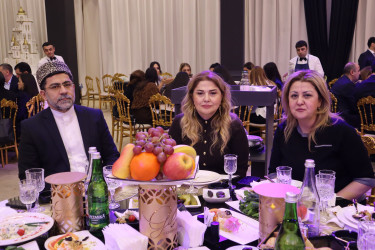 Nərimanov rayonunda iftar süfrəsi təşkil olunub.