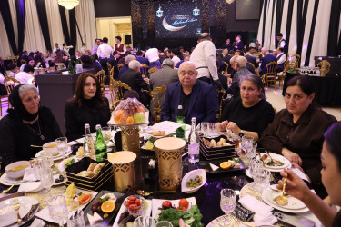 Nərimanov rayonunda iftar süfrəsi təşkil olunub.