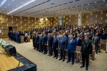 Nərimanov rayonunda Ulu Öndər Heydər Əliyevə həsr olunmuş tədbir keçirilib.