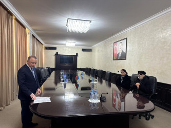 Nərimanov Rayon İcra Hakimiyyətinin başçısı Elgin Həbibullayev tərəfindən keçirilən vətəndaş qəbulları