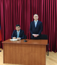 Nərimanov rayonunda sakinlərlə səyyar görüş keçirilib.