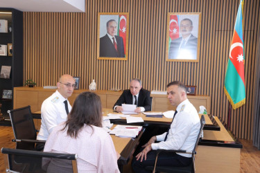 Baş prokuror Nərimanovda qəbul keçirdi.