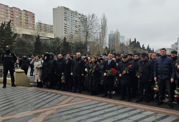 Nərimanov rayonunda Xocalı soyqırımı faciəsi qurbanlarının xatirəsi yad edilib.