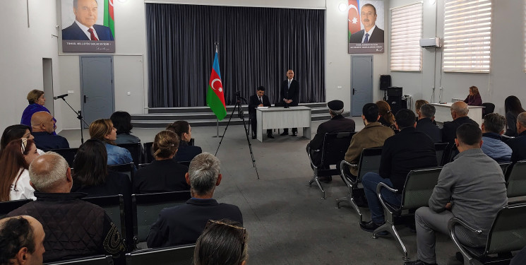 Nərimanov rayonunda sakinlərlə növbəti səyyar qəbul görüşü baş tutub.