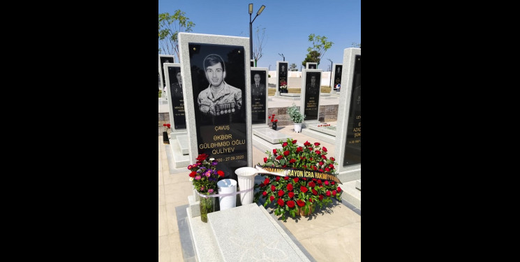 Şəhid Quliyev Əkbər Güləhməd oğlunun xatirəsi anılıb.