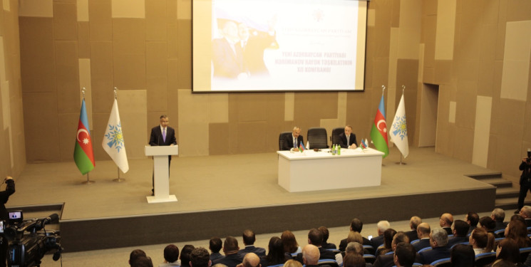 Yeni Azərbaycan Partiyası Nərimanov rayon təşkilatının XII konfransı keçirilib.