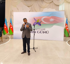 Nərimanov rayonunda 27 Sentyabr – Anım günündə şəhidlərin əziz xatirəsi anılıb.