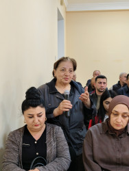 Nərimanov rayonunda sakinlərlə növbəti səyar görüş keçirilib.