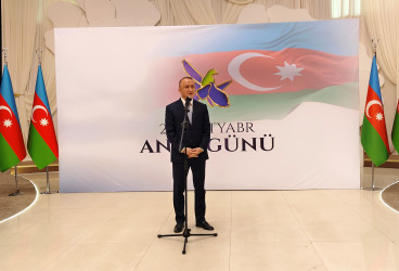 Nərimanov rayonunda 27 Sentyabr – Anım günündə şəhidlərin əziz xatirəsi anılıb.