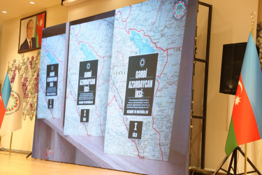 Nərimanov rayonunda “Qərbi Azərbaycan İrsi” kitabının I cildinin təqdimat mərasimi keçirildi.